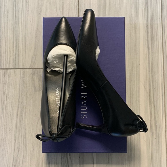 Stuart Weitzman Pikamid bowtie heels - Picture 3 of 6